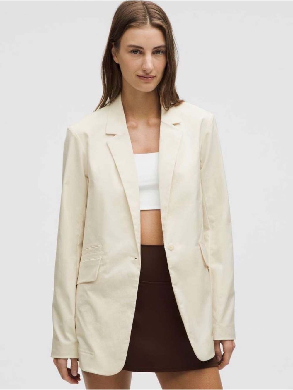 Lululemon Relaxed-Fit Twill Blazer
Bone Size L